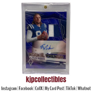 2025 Phoenix Rookie Phenom Tyler Warren RPA